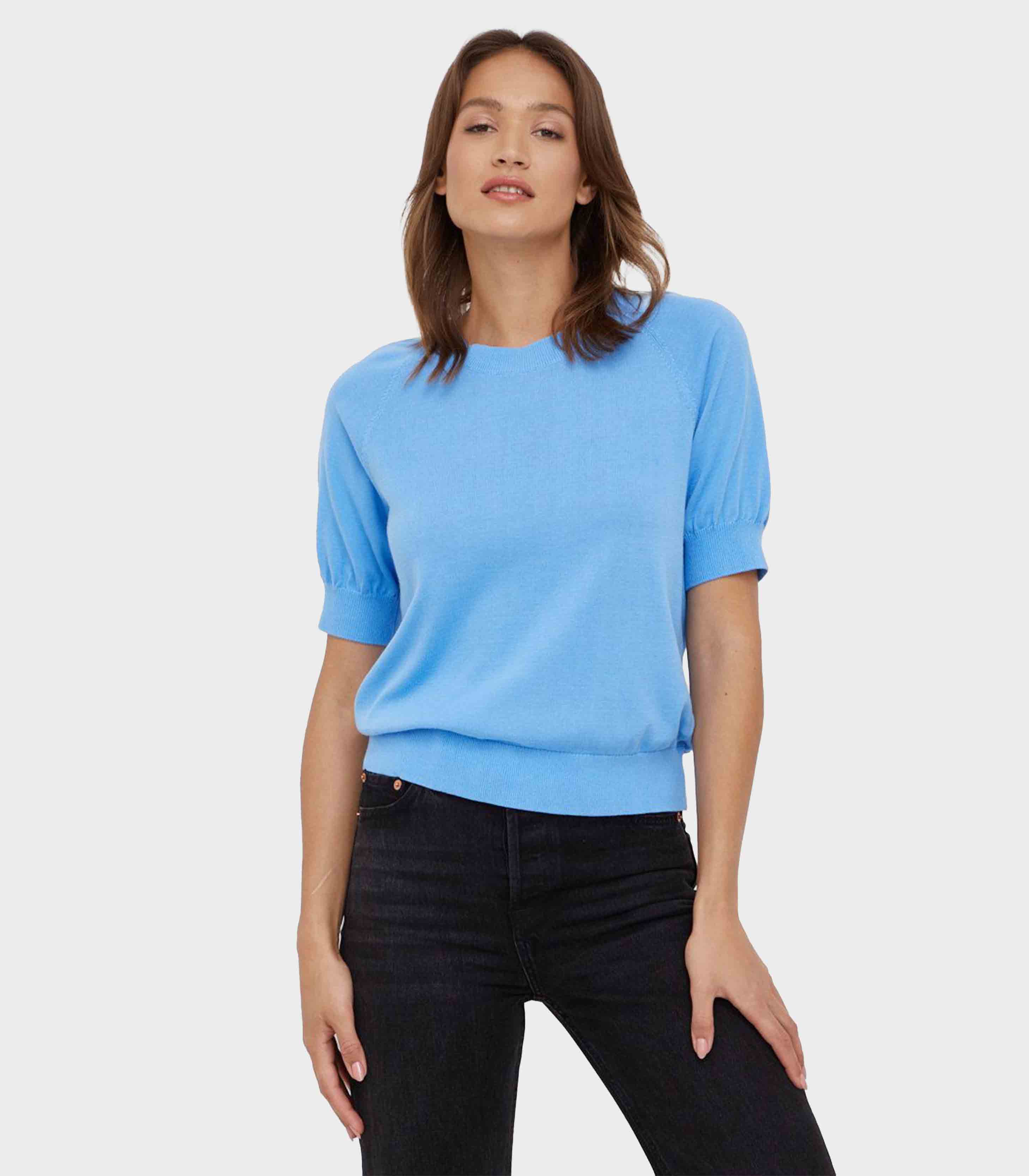Tommy Hilfiger - Short Puff Sleeve Jumper Regular Fit - Image 2