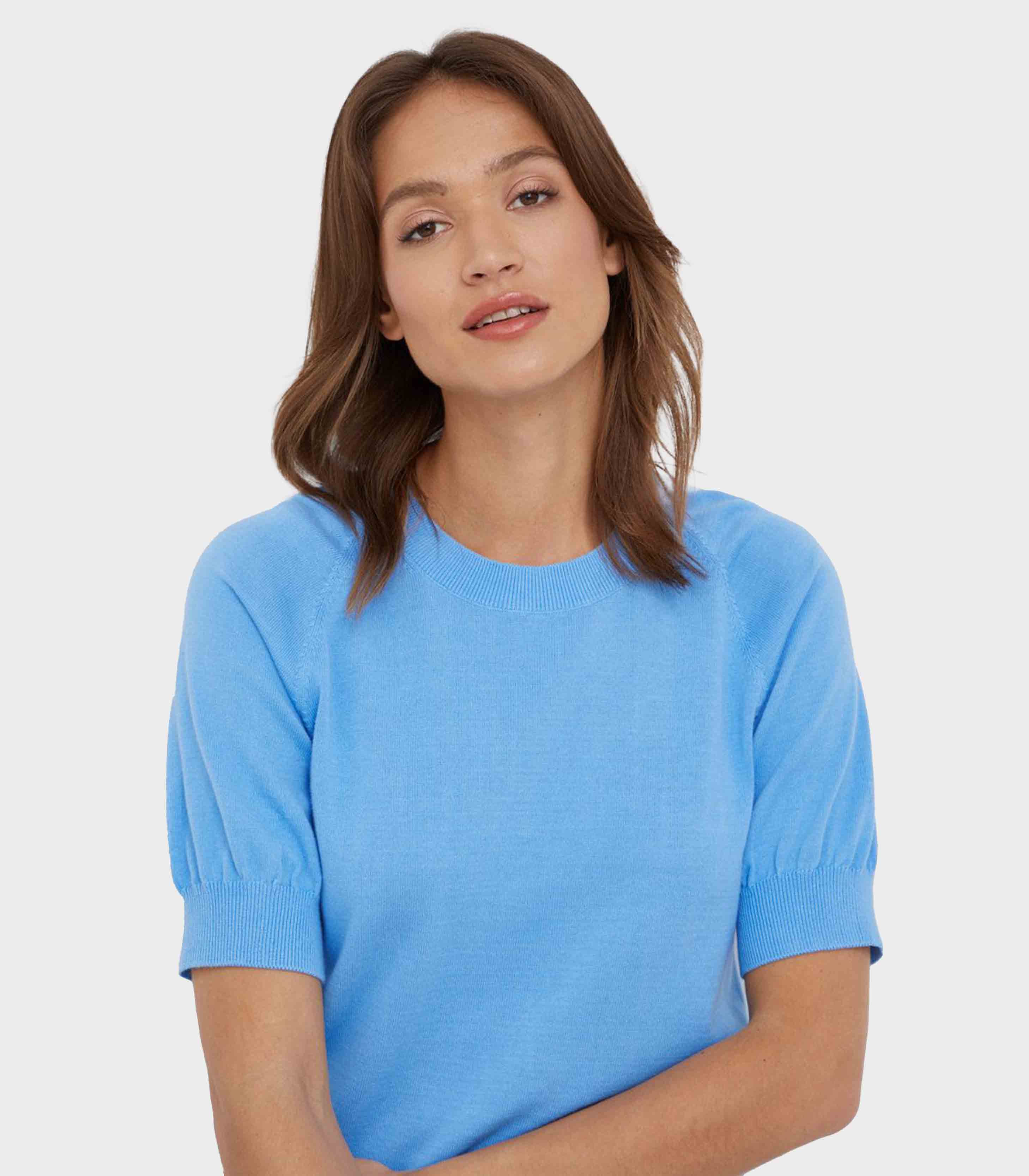 Tommy Hilfiger - Short Puff Sleeve Jumper Regular Fit - Image 3