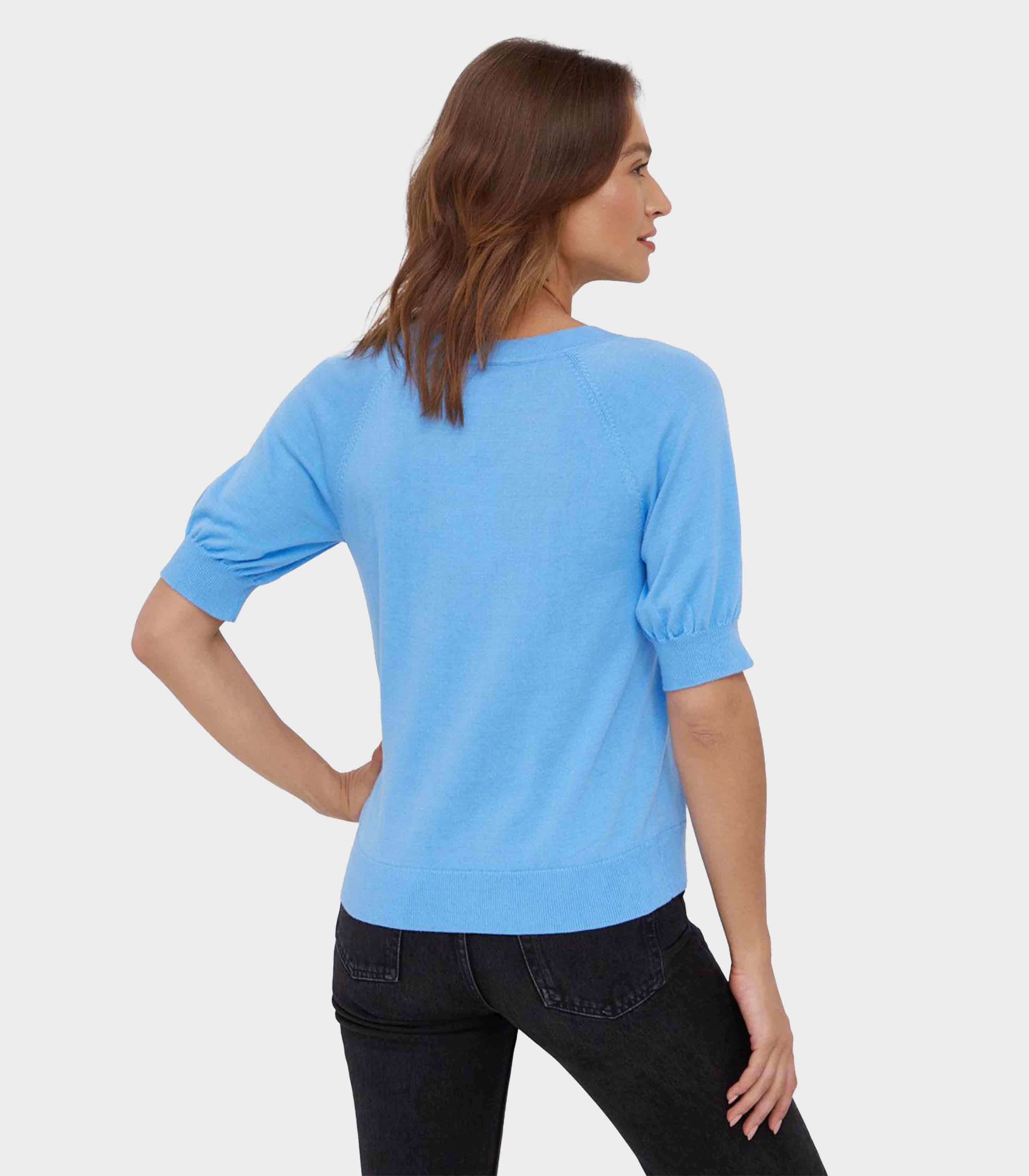 Tommy Hilfiger - Short Puff Sleeve Jumper Regular Fit - Image 4