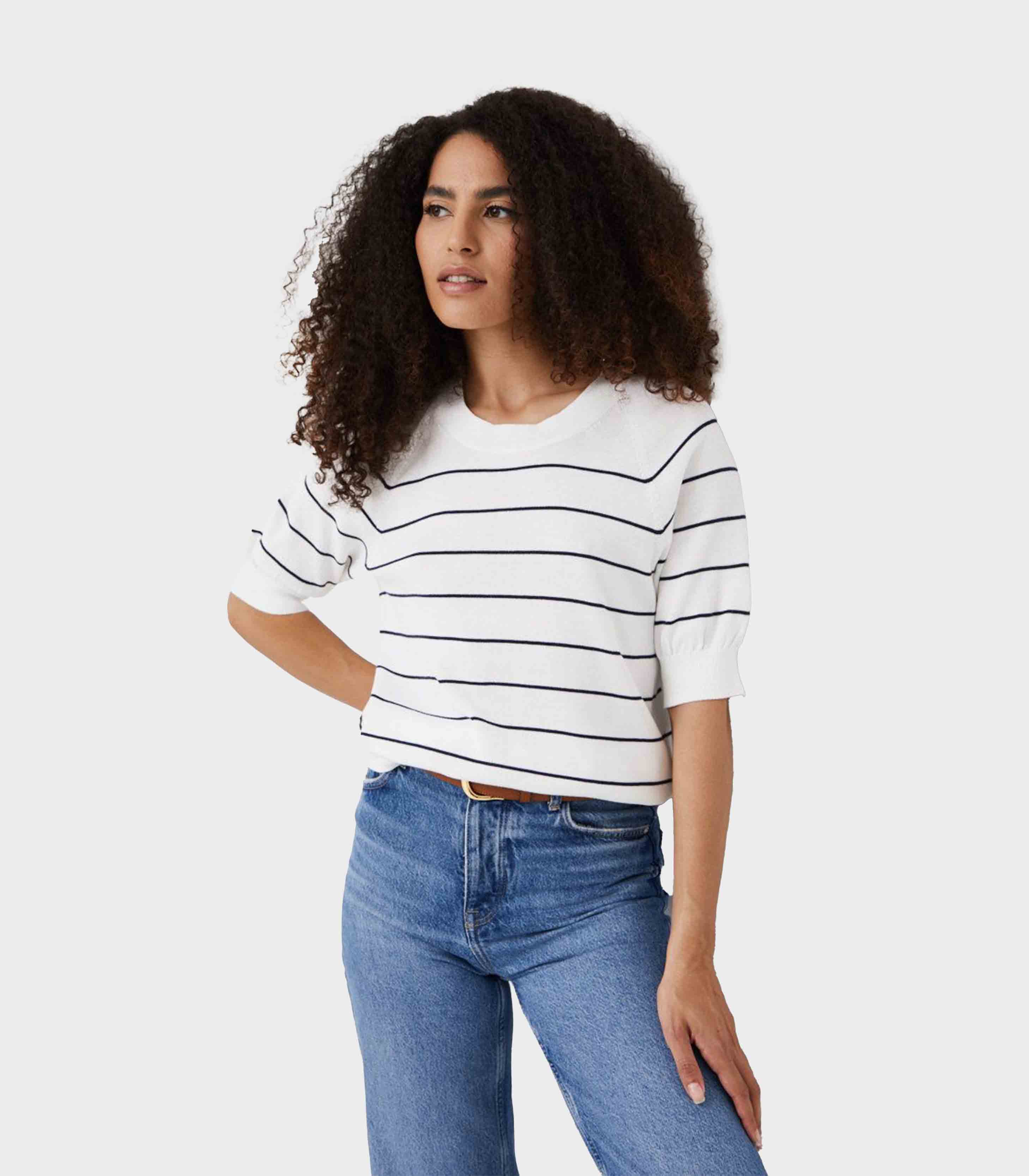 Tommy Hilfiger - Short Puff Sleeve Jumper Regular Fit - Image 9