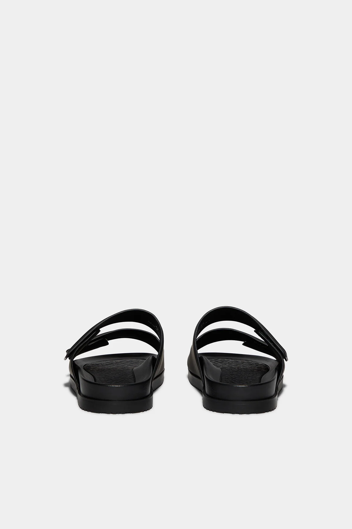 Dsquared2 - Men's Leather Slides With Logo - Image 7