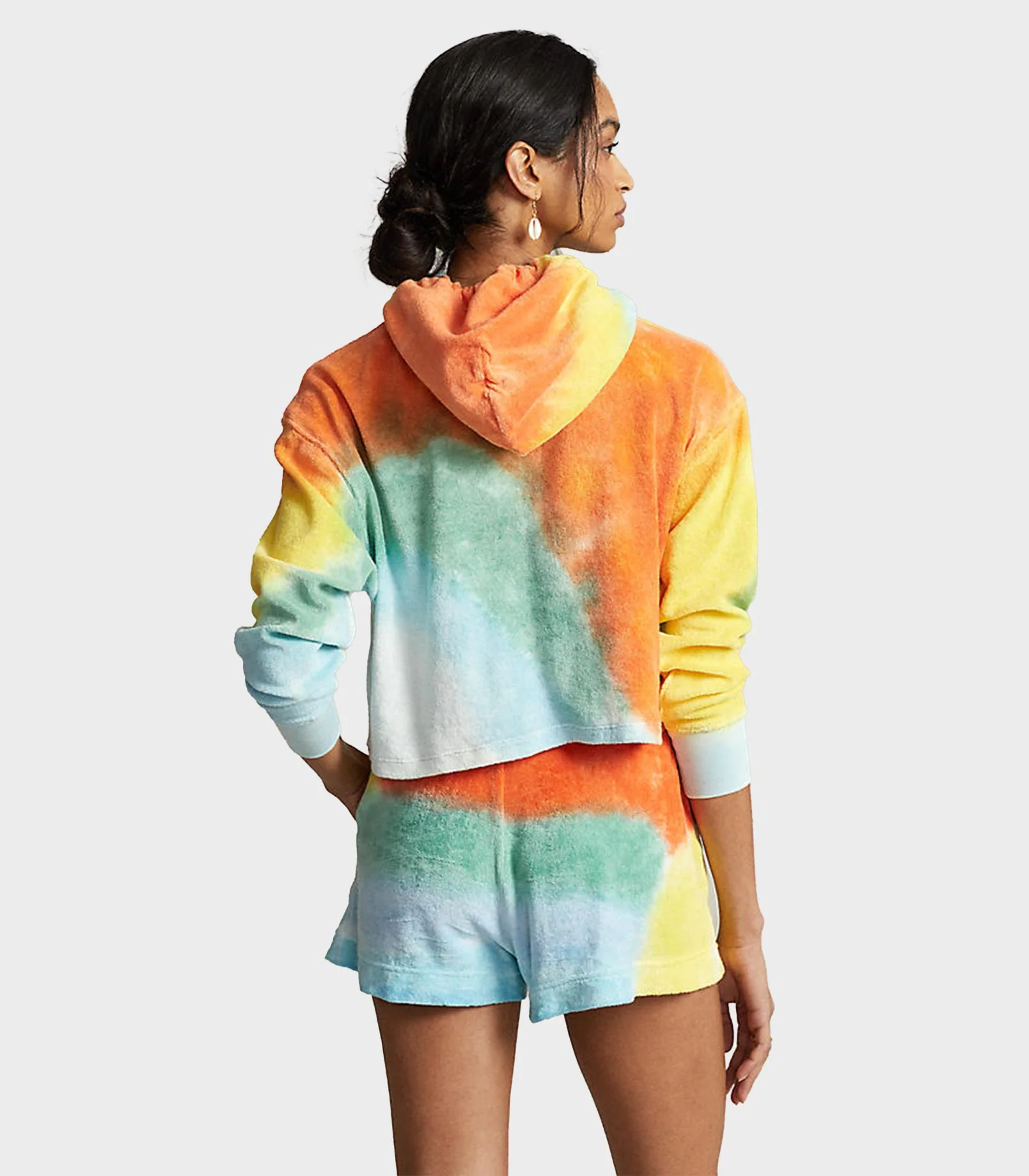 Polo Ralph Lauren - Tie-Dye Cropped Hoodie - Image 3
