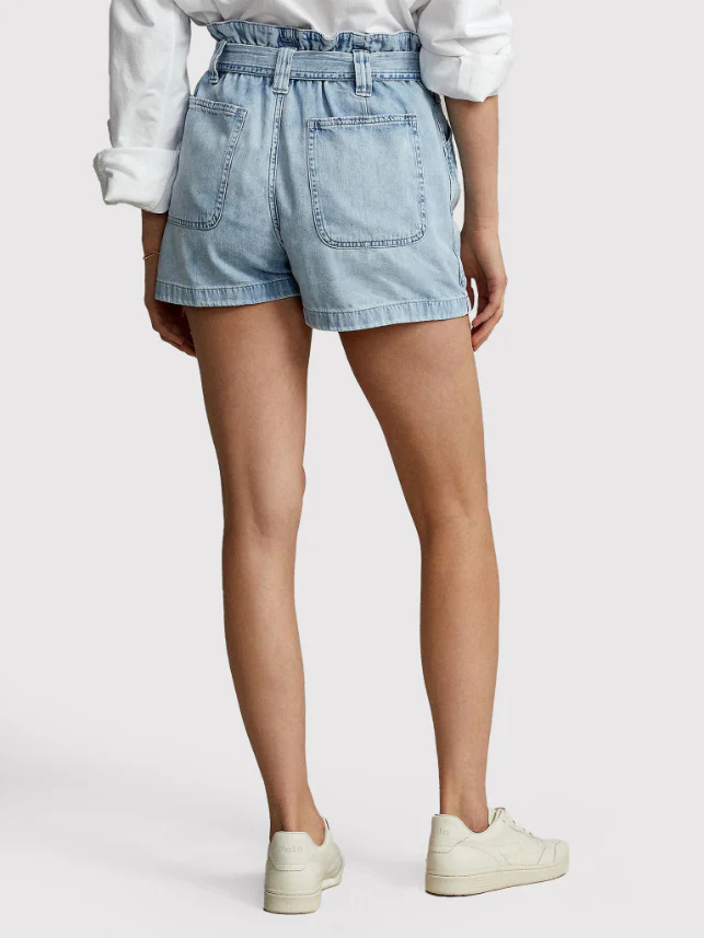 Polo Ralph Lauren - Women's Belted  Denim Short - Image 3