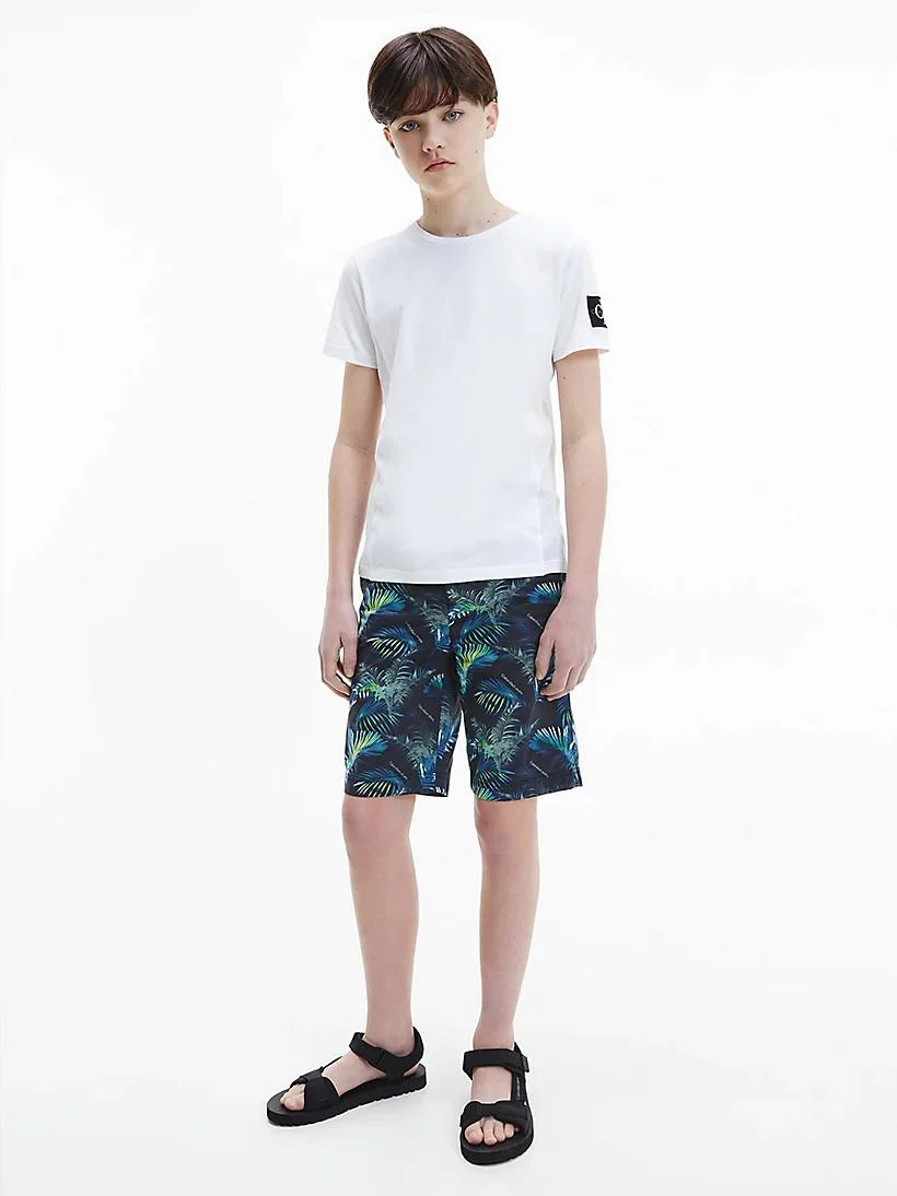 Calvin Klein - Boys' Relaxed All Over Printed Shorts - Image 2