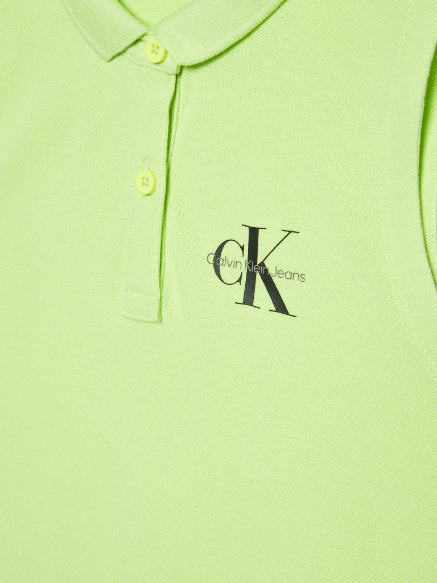 Calvin klein  - Girls -  Casual Dress Green Regular Fit - Image 5