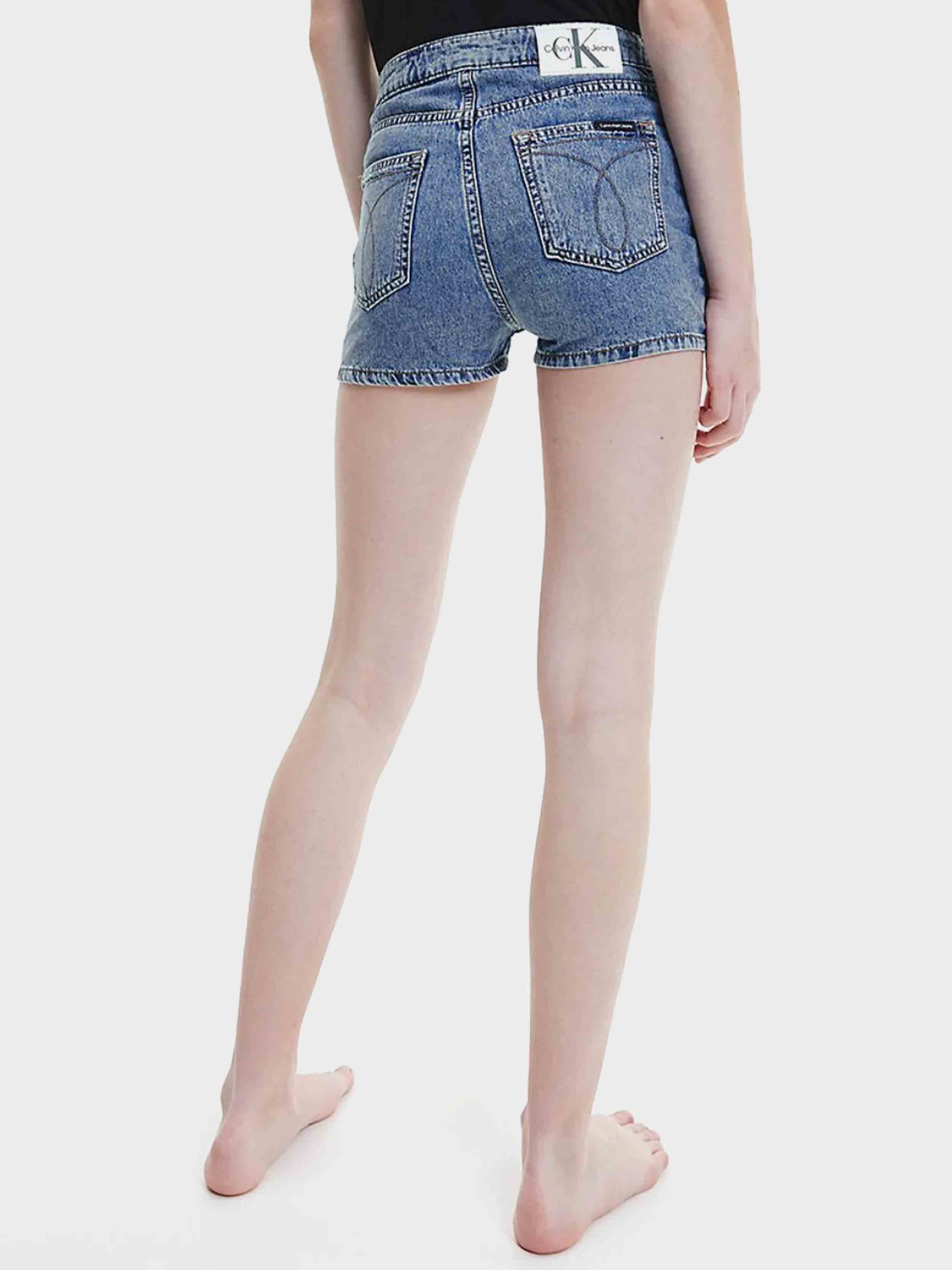 Calvin Klein - Girls' Logo Tape Denim Skort - Image 4