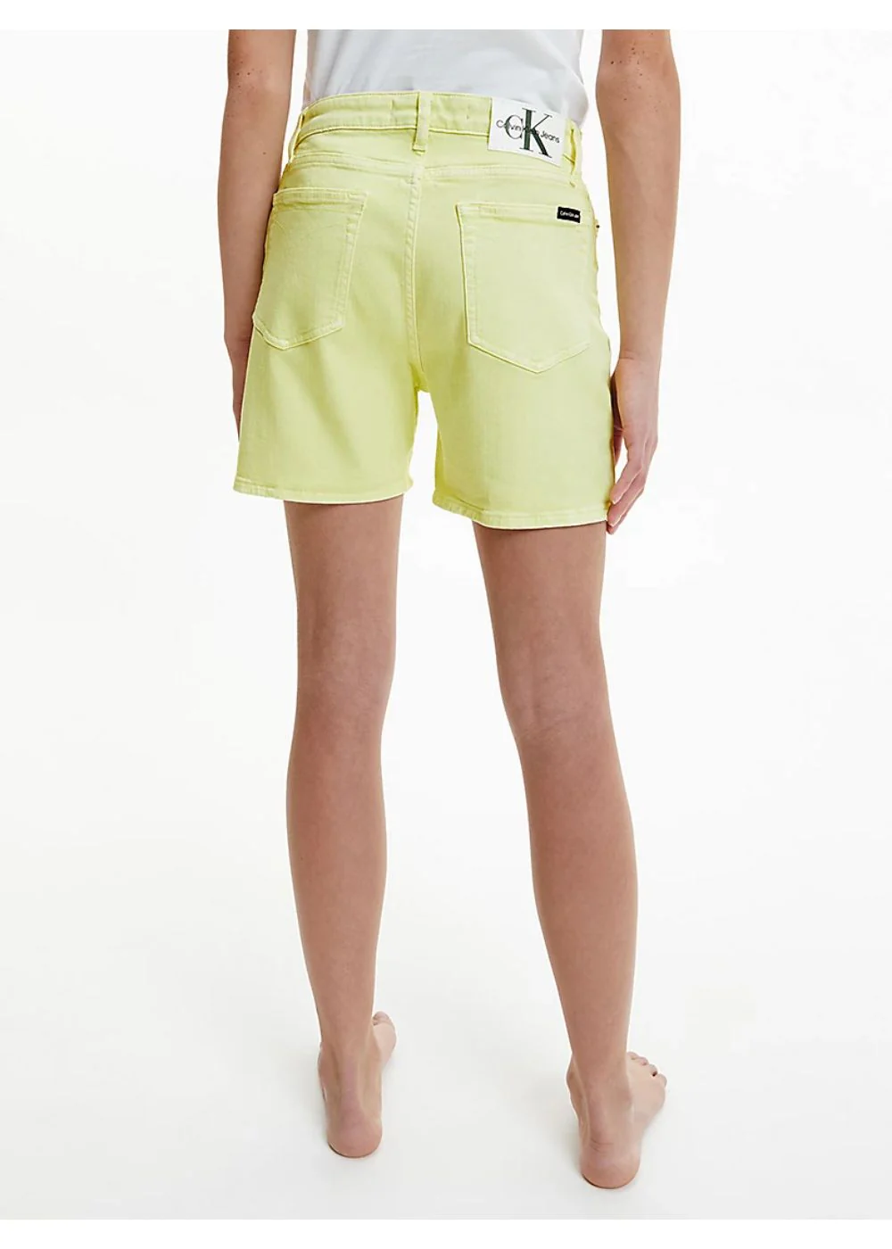 Calvin Klein  - Girls -  Denim Bermuda Shorts - Image 2