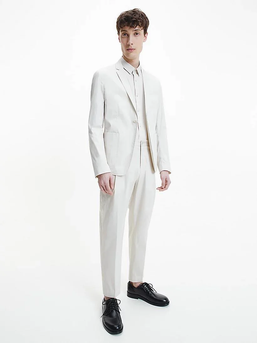 Calvin Klein - Relaxed Cotton Stretch Trousers - Image 4