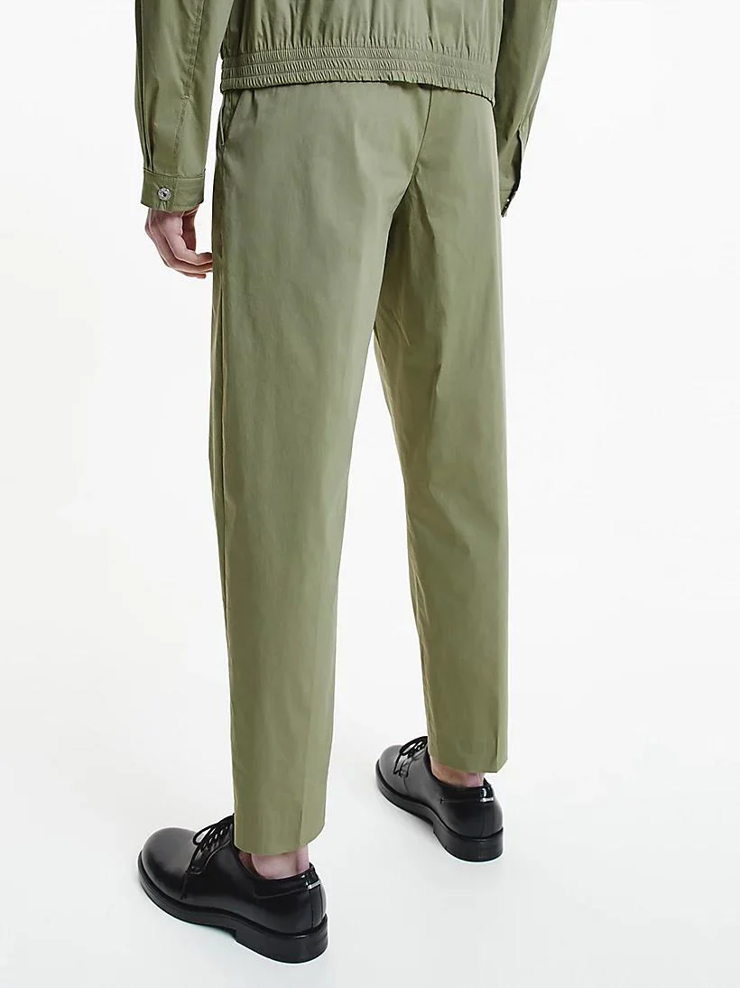 Calvin Klein - Relaxed Cotton Stretch Trousers - Image 8