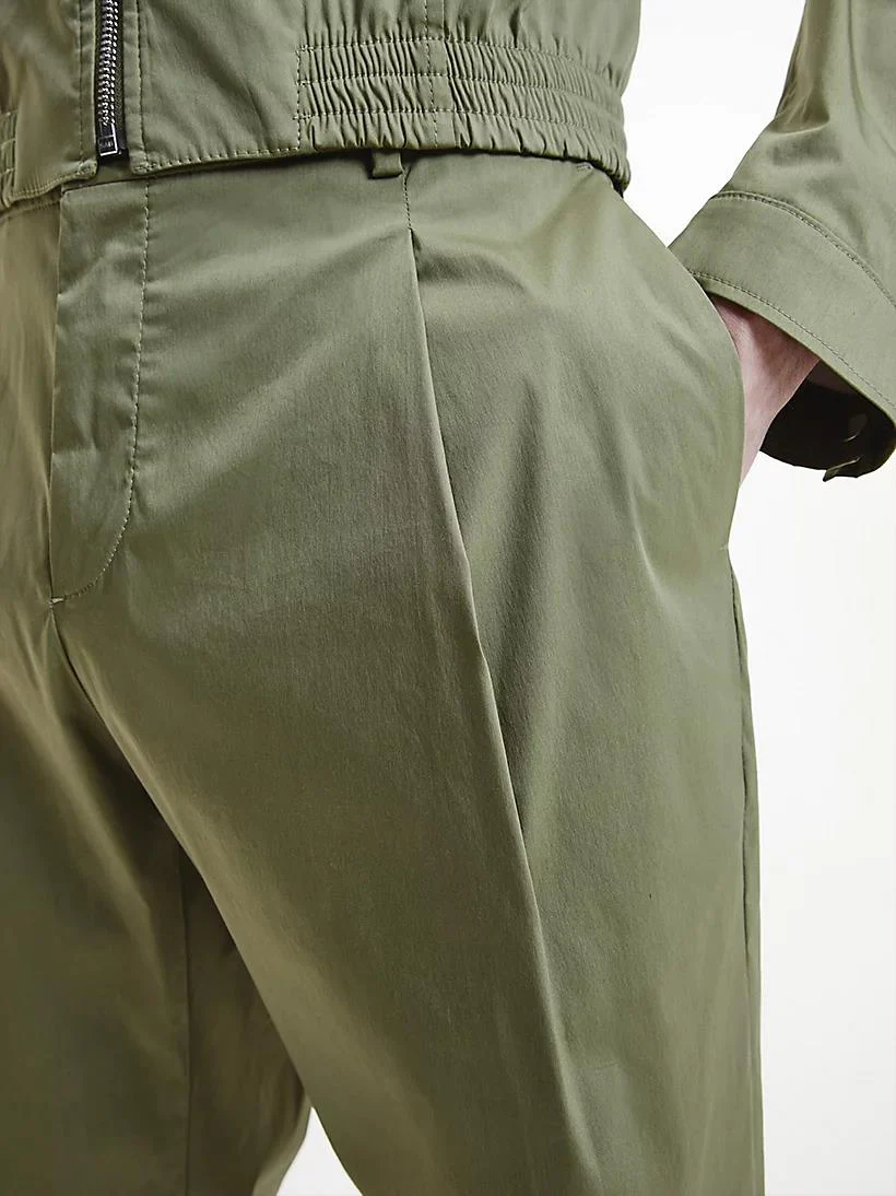 Calvin Klein - Relaxed Cotton Stretch Trousers - Image 9