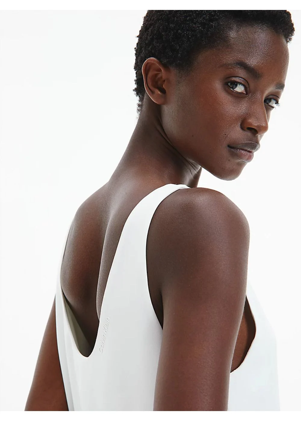 Calvin klein - travel crepe mini dress
 - women - Image 5