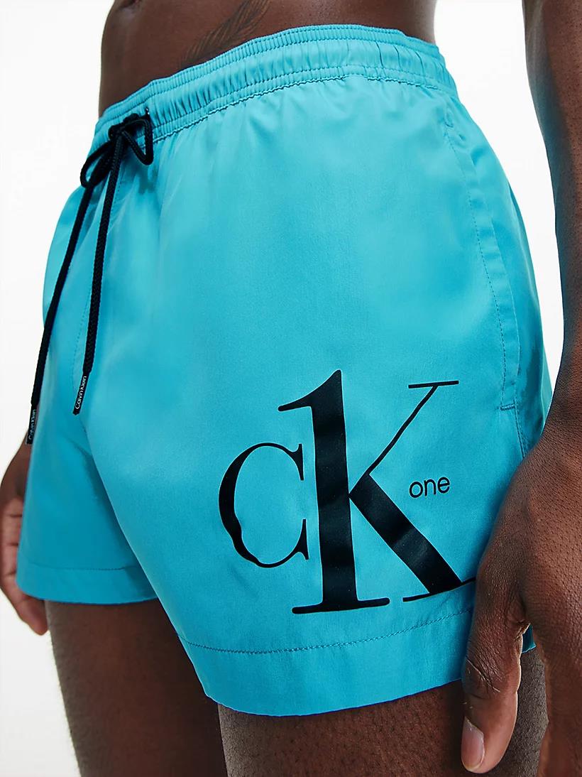 Calvin Klein - Men's Short Drawstring Swim Shorts - Image 4
