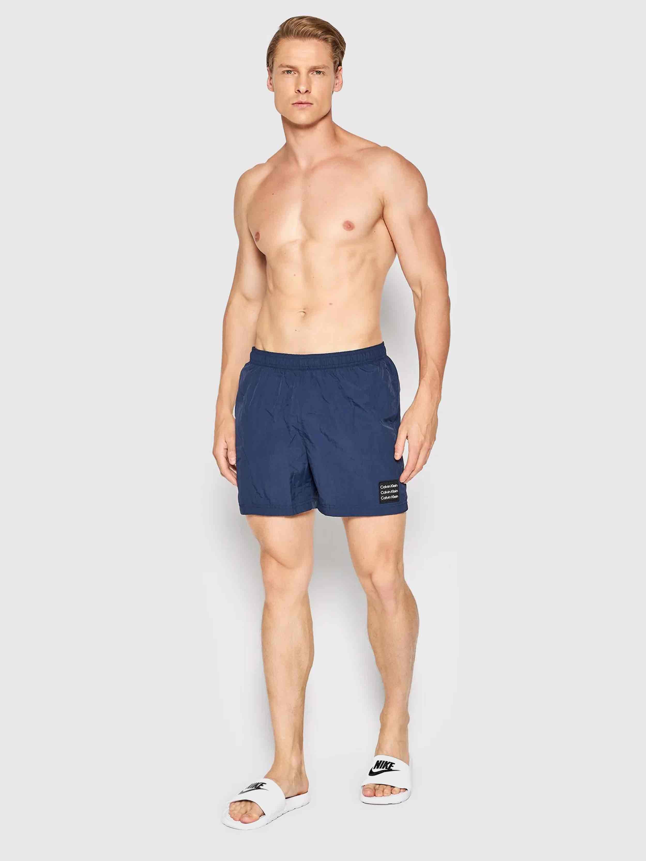 Calvin Klein - Men's Nylon Medium Drawstring Swim Shorts - Image 2