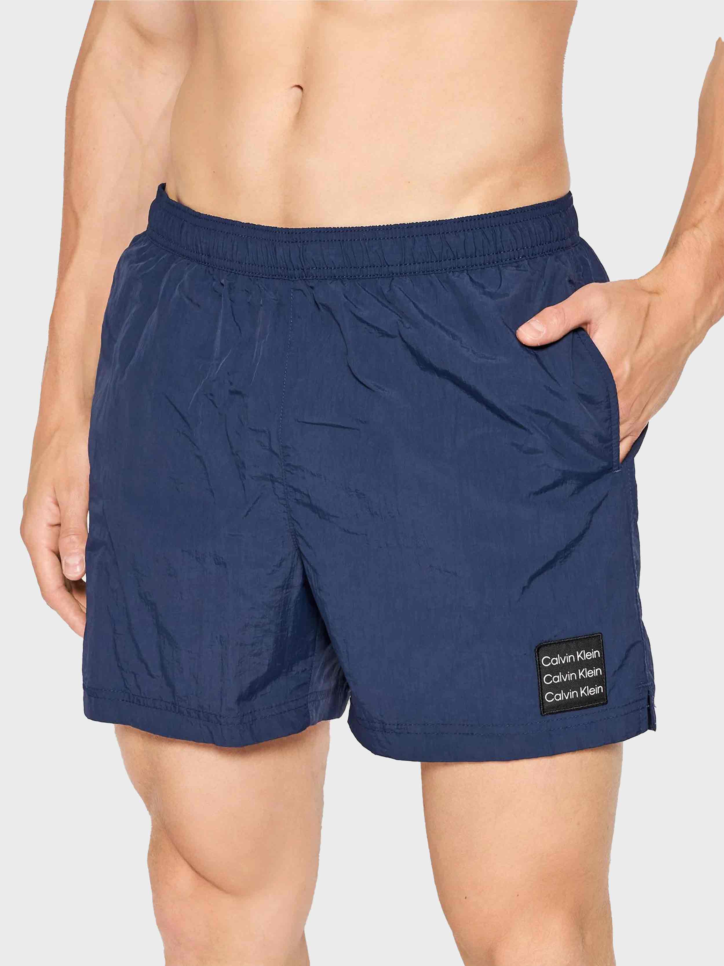 Calvin Klein - Men's Nylon Medium Drawstring Swim Shorts - Image 3