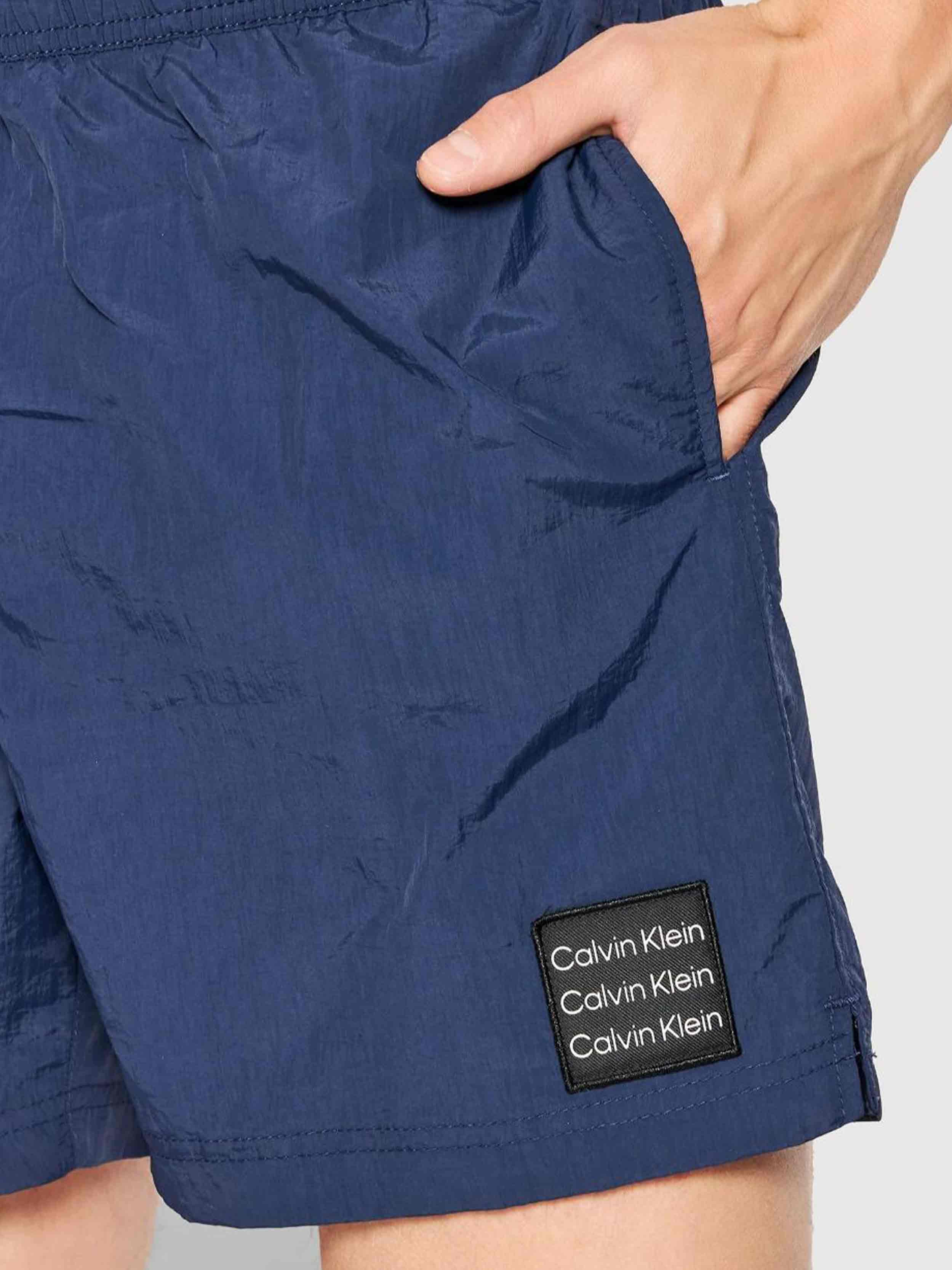 Calvin Klein - Men's Nylon Medium Drawstring Swim Shorts - Image 5