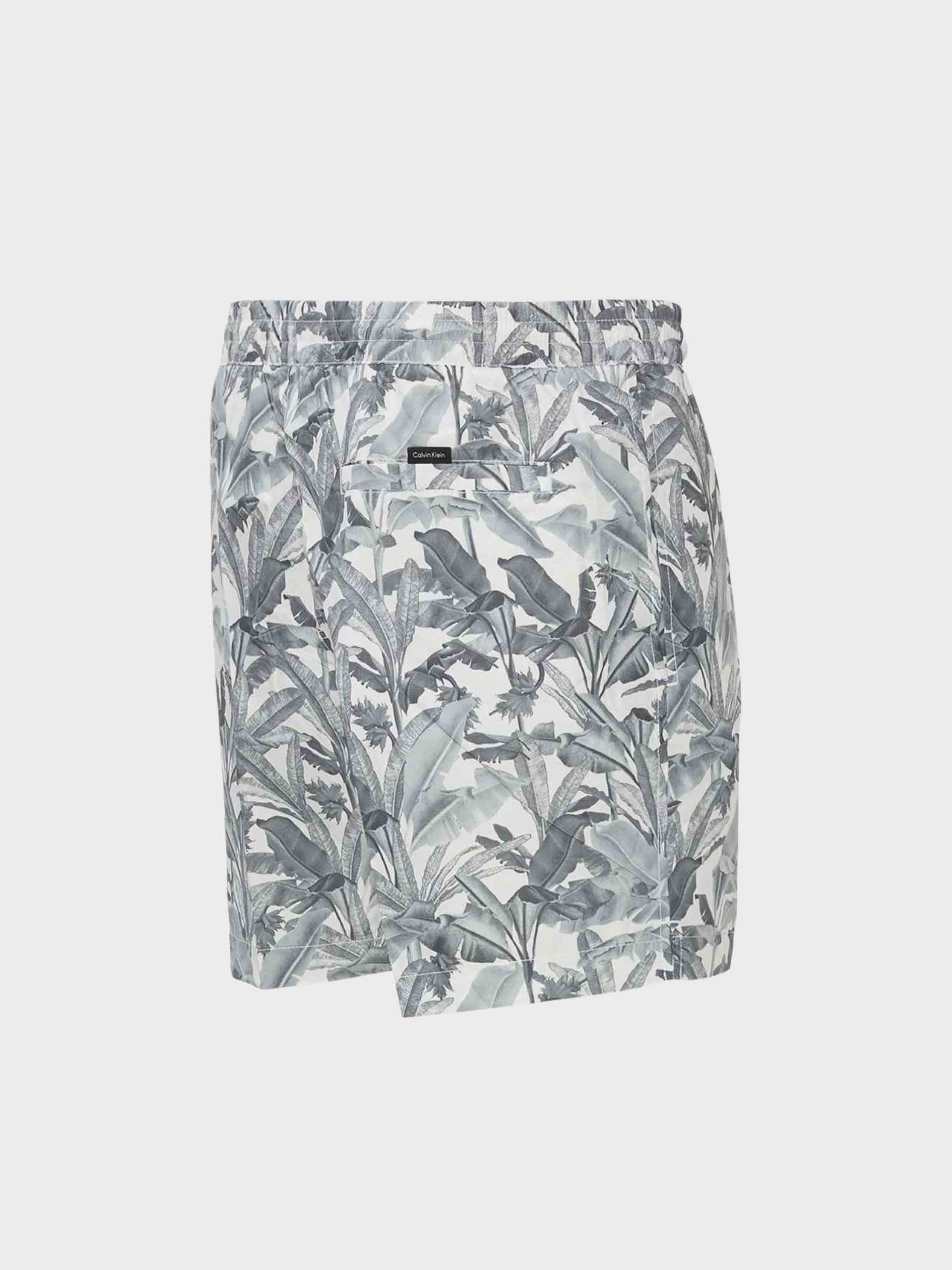 Calvin Klein - Men's Medium Drawstring Print Swim Shorts - Image 5