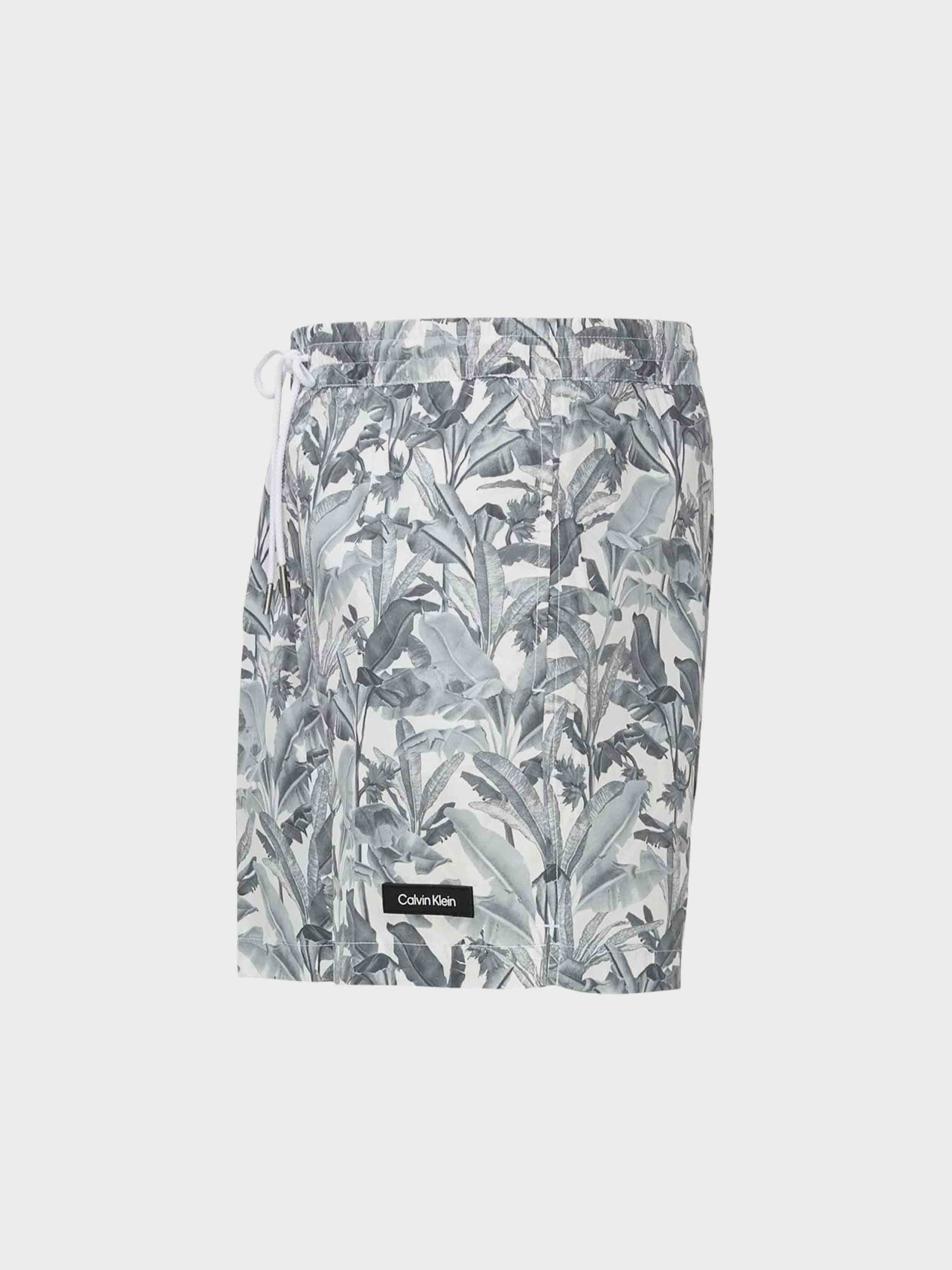 Calvin Klein - Men's Medium Drawstring Print Swim Shorts - Image 6