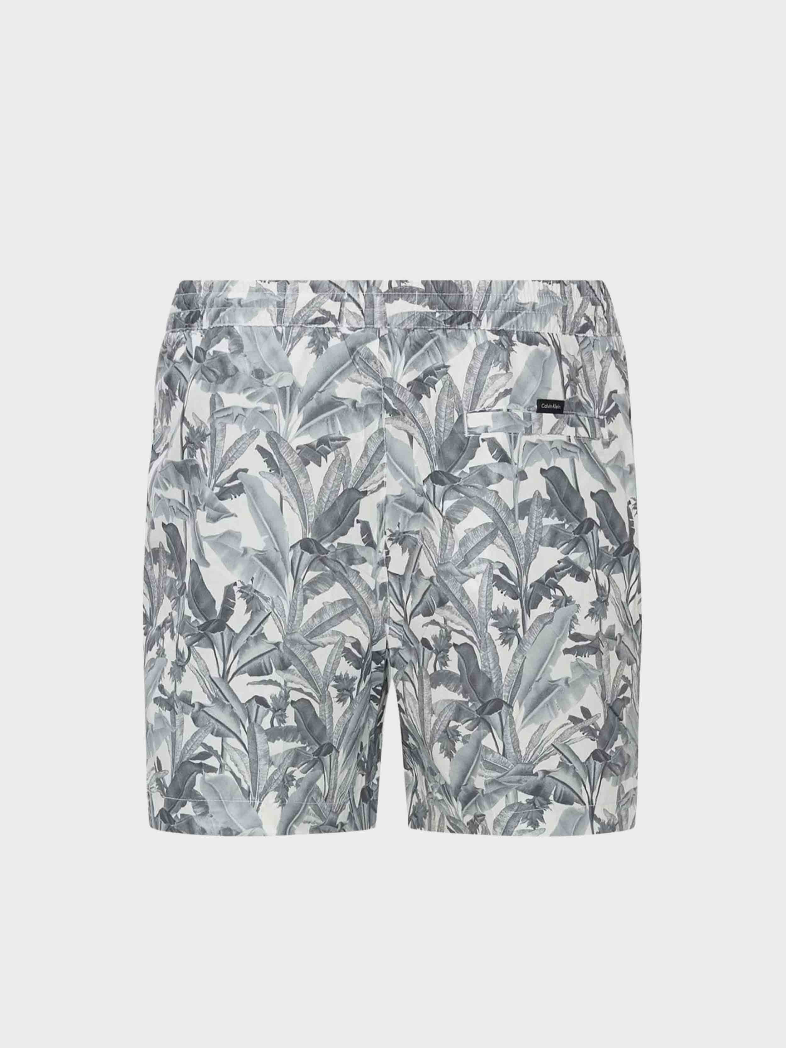 Calvin Klein - Men's Medium Drawstring Print Swim Shorts - Image 7