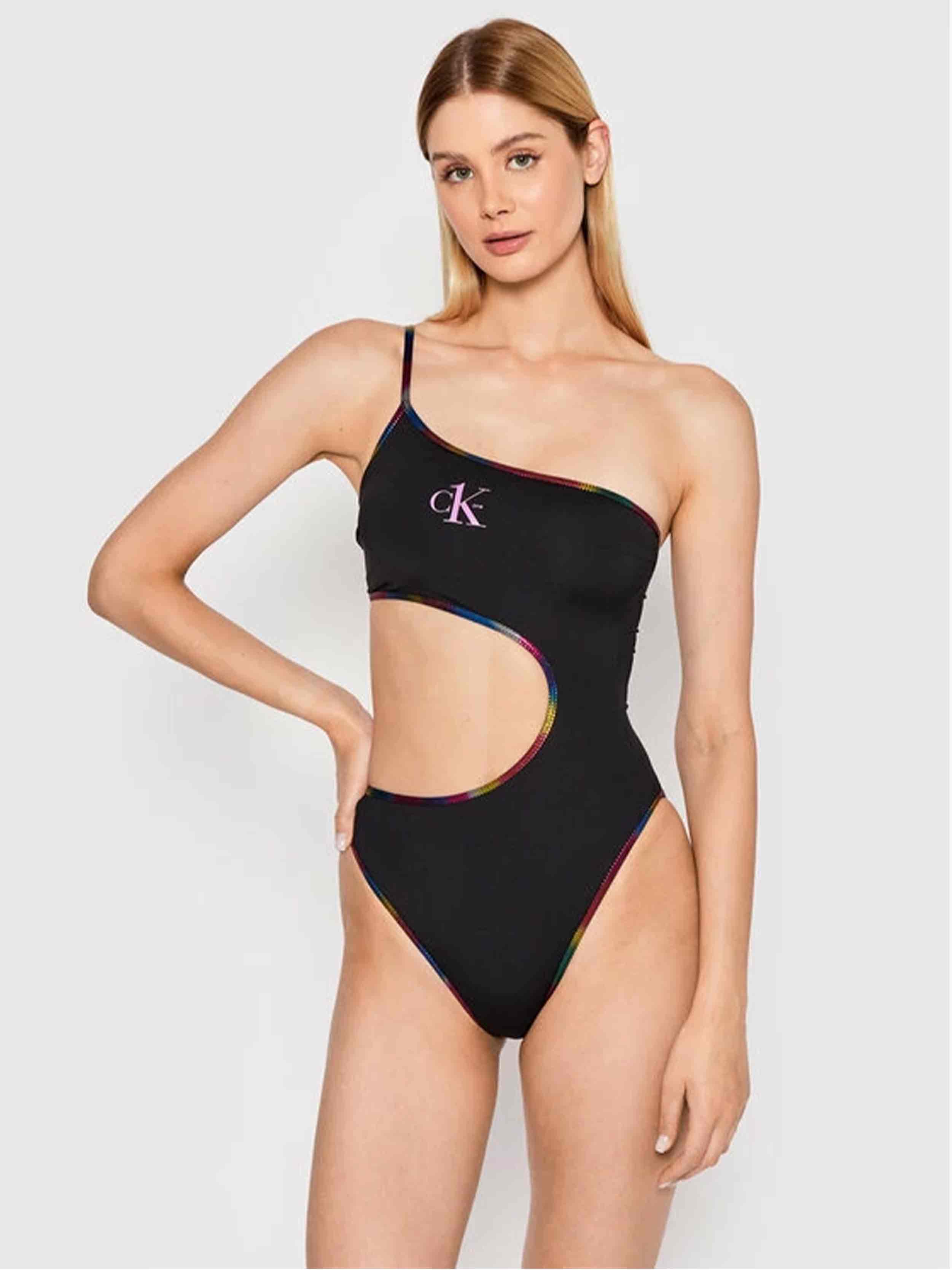 Calvin Klein - Women's Cut Out One Piece Swimsuit - Image 2