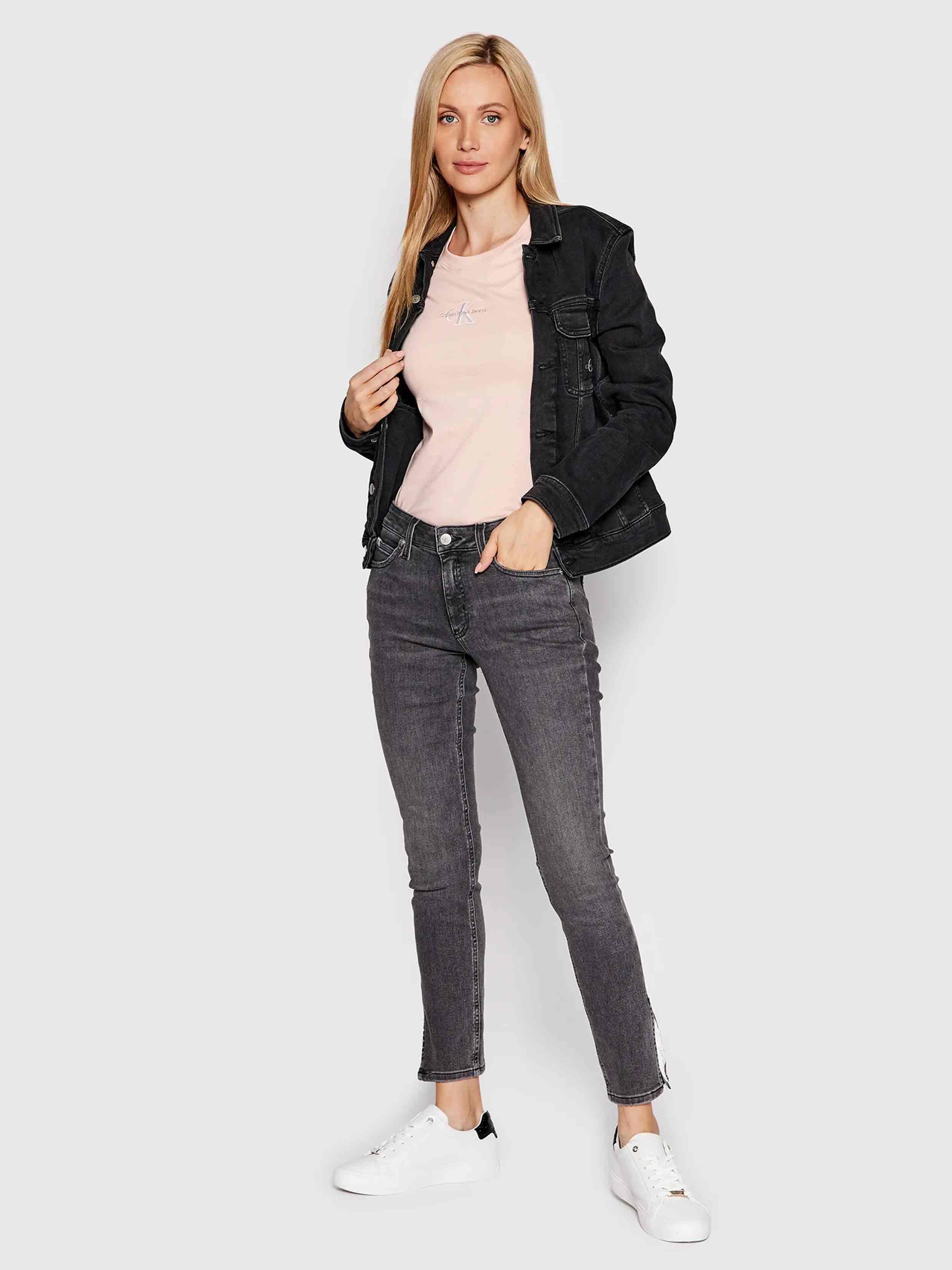 Calvin Klein Jeans - Mid Rise Skinny Ankle Jeans - Image 2