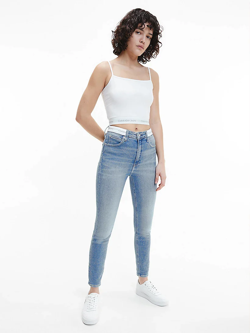 Calvin Klein Jeans - High Rise Super Skinny Ankle Jeans - Image 2