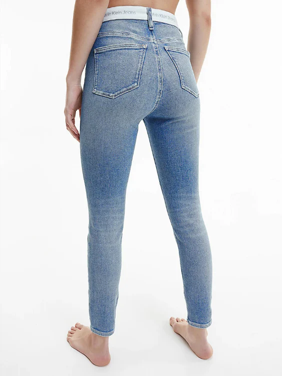 Calvin Klein Jeans - High Rise Super Skinny Ankle Jeans - Image 3