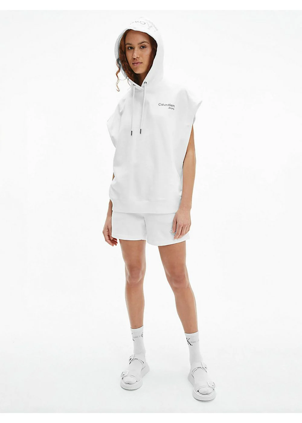 Calvin Klein Jeans - Relaxed Cotton Terry Shorts - Image 4