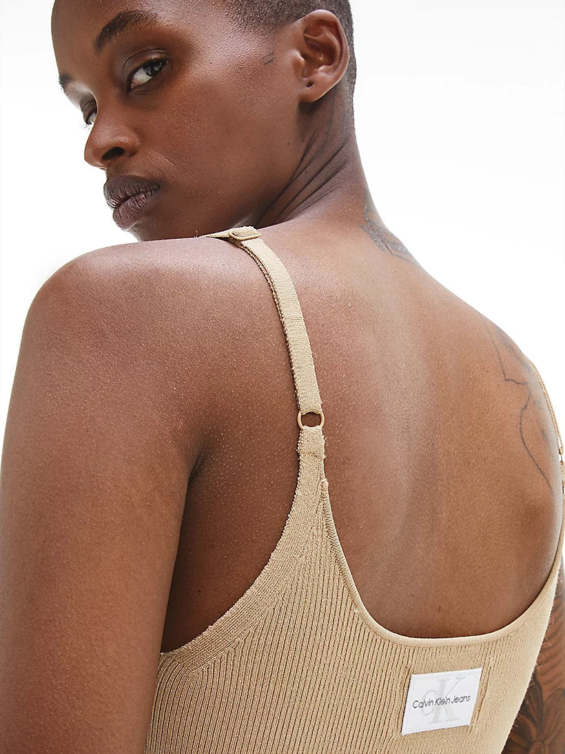 Calvin Klein Jeans - ribbed knit bodysuit slim fit - women - Image 5