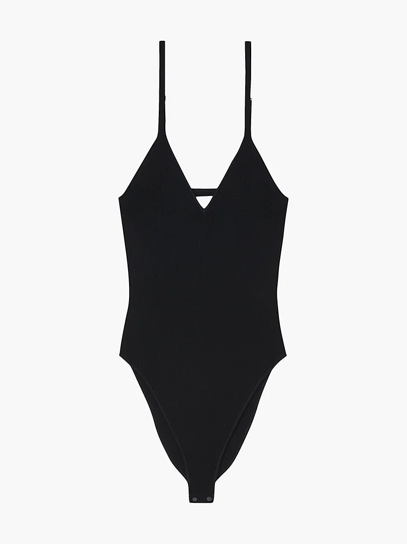 Calvin Klein Jeans - ribbed knit bodysuit slim fit - women - Image 7