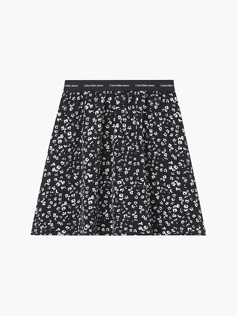 Calvin Klein Jeans - recycled logo waistband mini skirt - women - Image 2