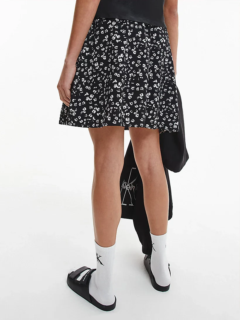 Calvin Klein Jeans - recycled logo waistband mini skirt - women - Image 3