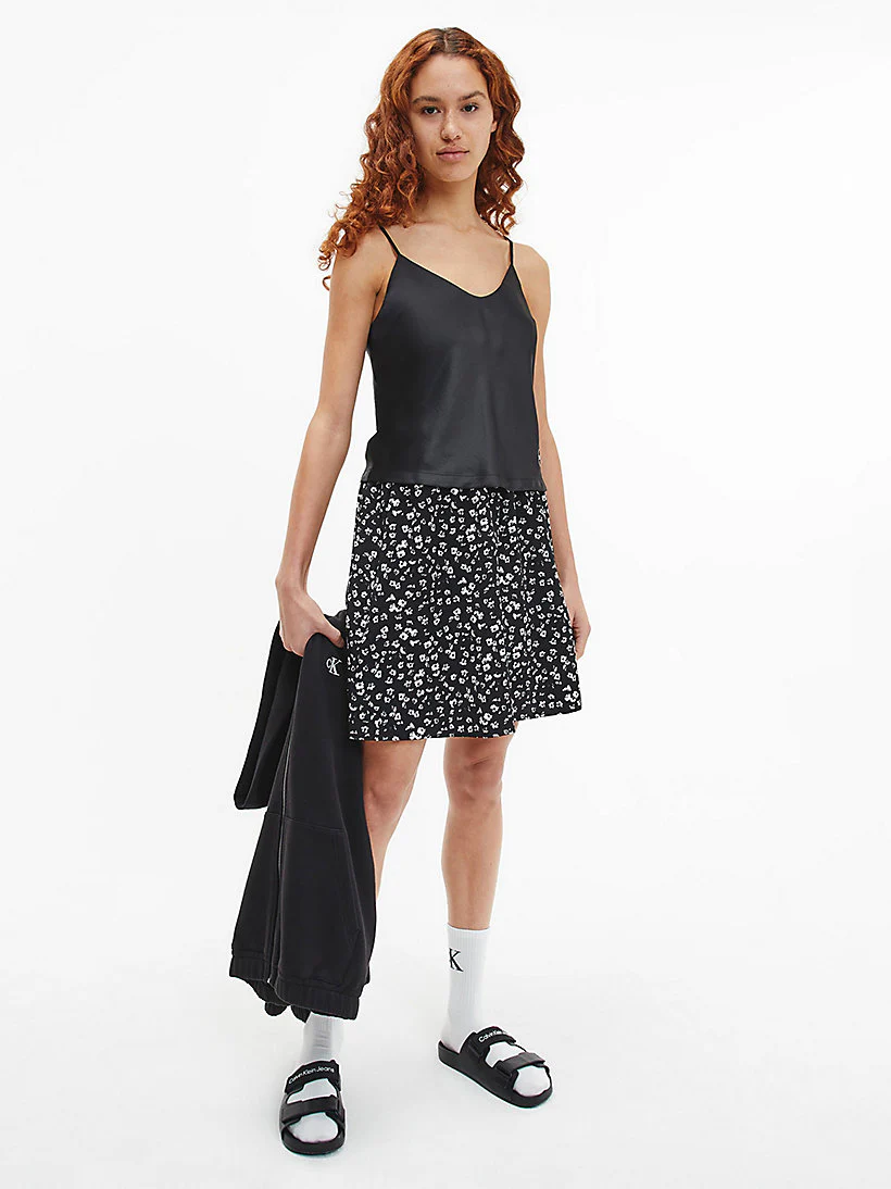 Calvin Klein Jeans - recycled logo waistband mini skirt - women - Image 4