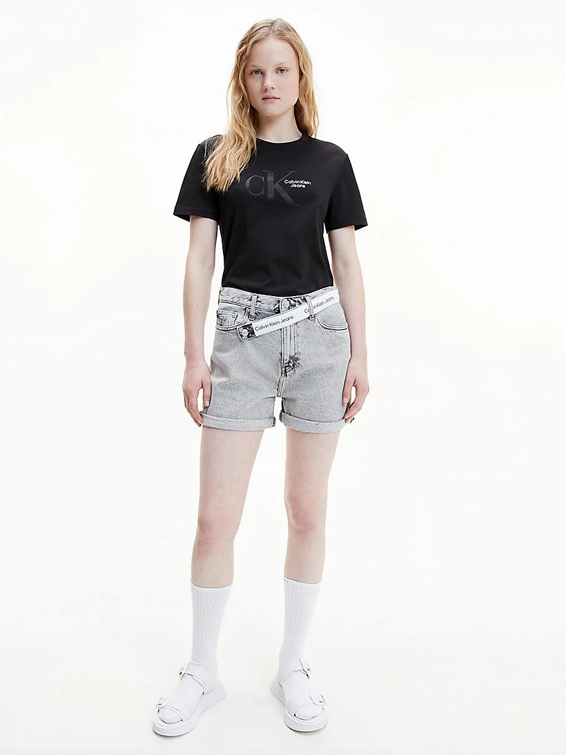 Calvin Klein Jeans - Denim Mom Shorts - Image 3