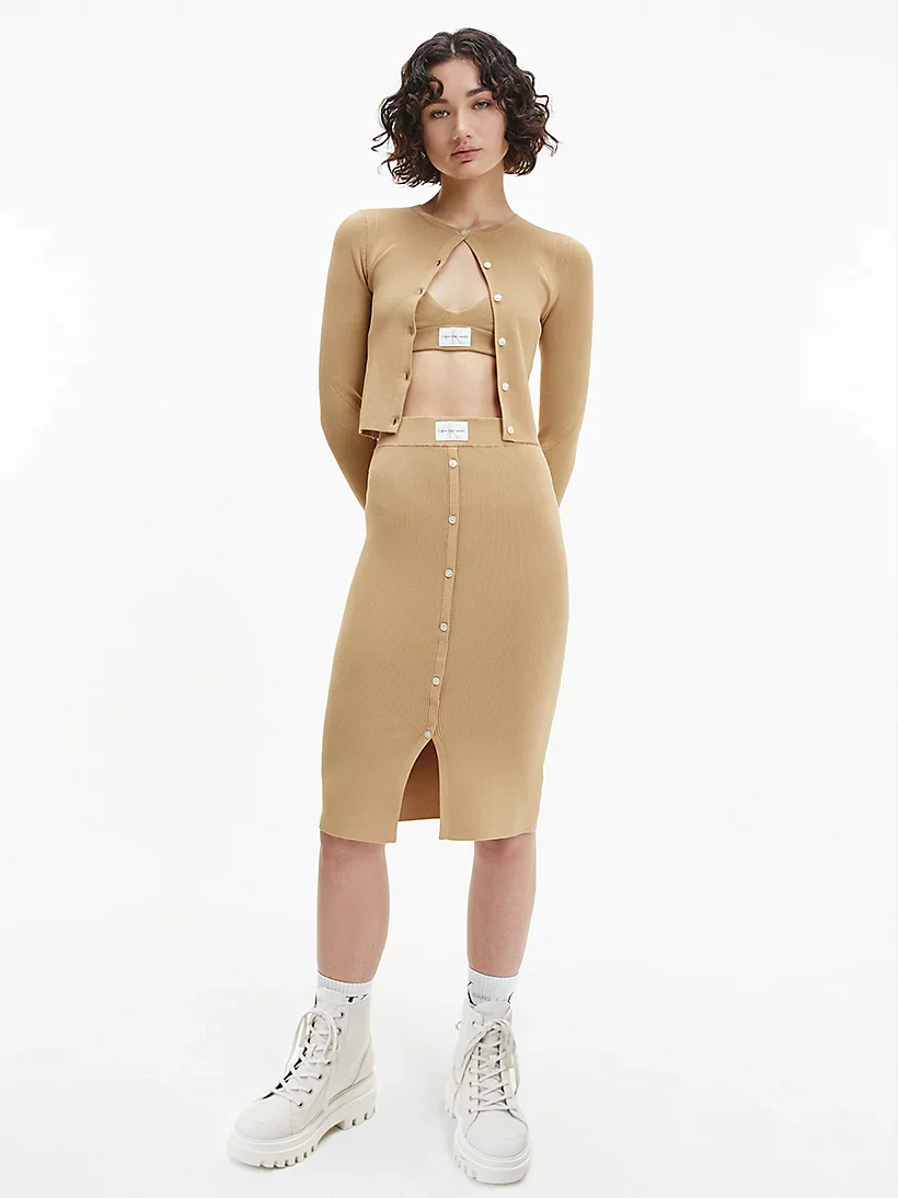 Calvin Klein Jeans - Soft Knit Pencil Skirt - Image 2