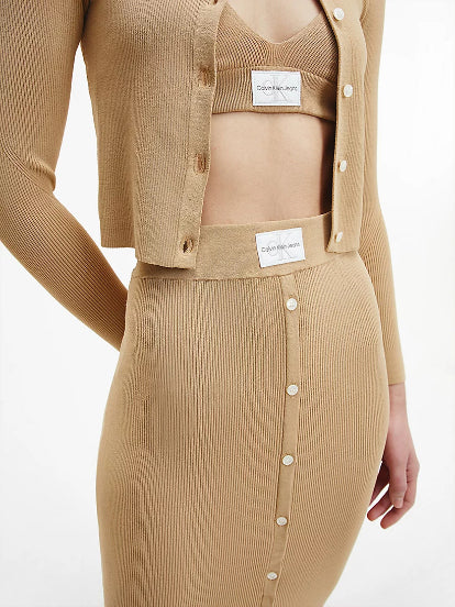 Calvin Klein Jeans - Soft Knit Pencil Skirt - Image 4