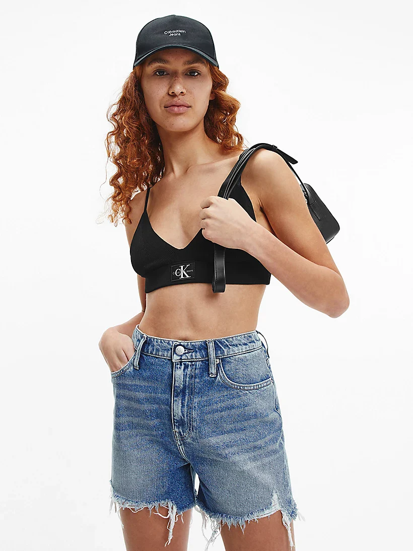 Calvin Klein Jeans - ribbed knit bra top slim fit - women - Image 10