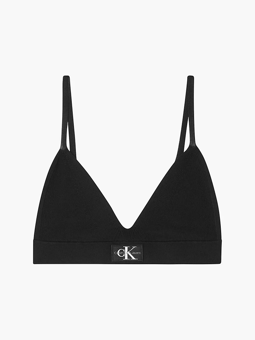 Calvin Klein Jeans - ribbed knit bra top slim fit - women - Image 6