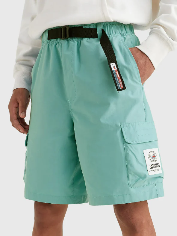 Tommy Hilfiger Jeans - Men's Belted Cargo Shorts Regular Fit - Image 4