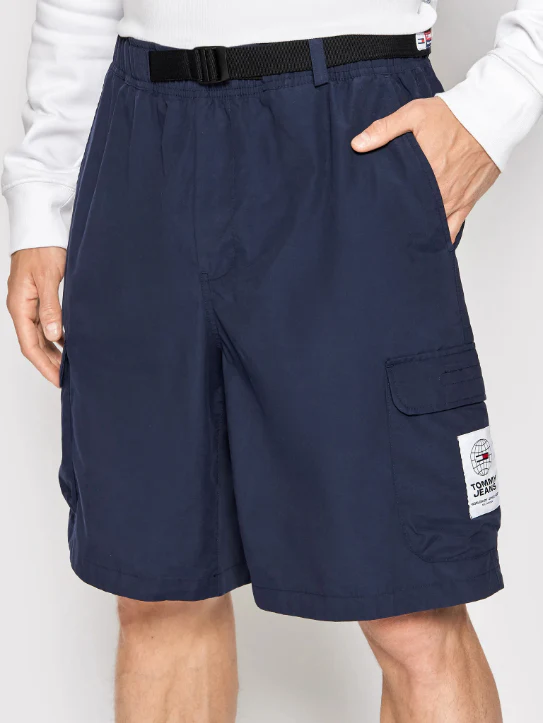 Tommy Hilfiger Jeans - Men's Belted Cargo Shorts Regular Fit - Image 8