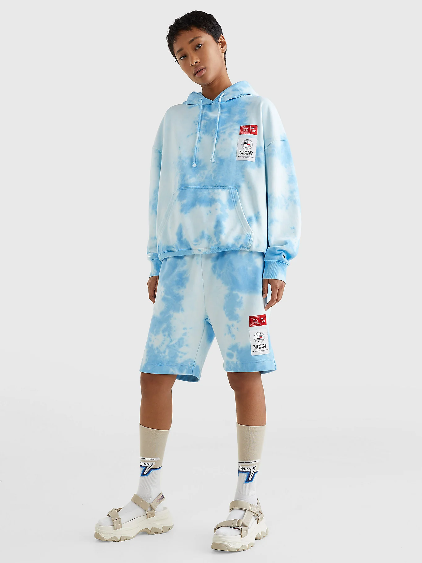 Tommy Hilfiger Jeans - Tie - Dye Relaxed Fit Sweatshort - Image 6