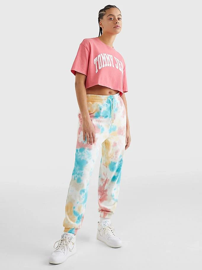 Tommy Hilfiger Jeans - college oversized cropped t - shirt - women - Image 3