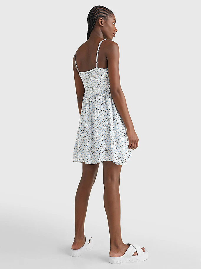 Tommy Hilfiger Jeans - Tjw Printed Fit Flare Mini Dress - Image 4