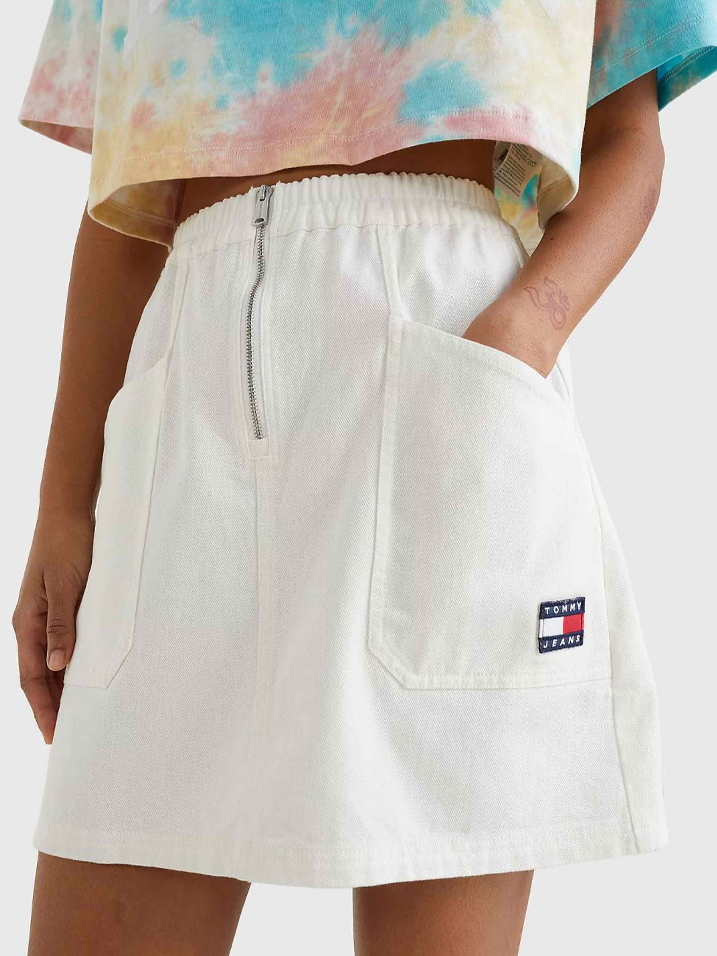 Tommy Hilfiger Jeans - Women's Organic Cotton Mini Skirt - Image 4