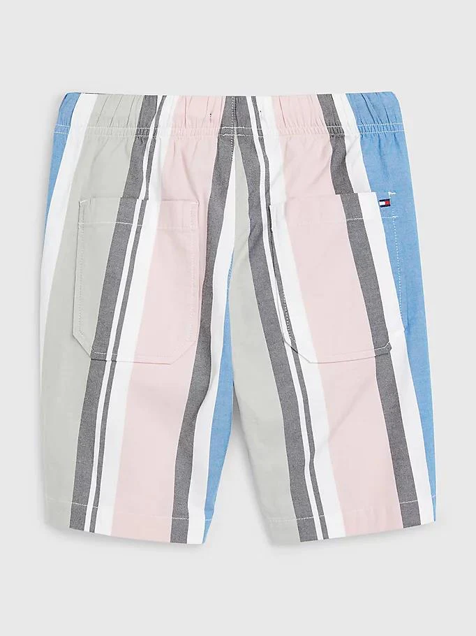 Tommy Hilfiger - Boys' Retro Stripe Pull On Shorts - Image 3