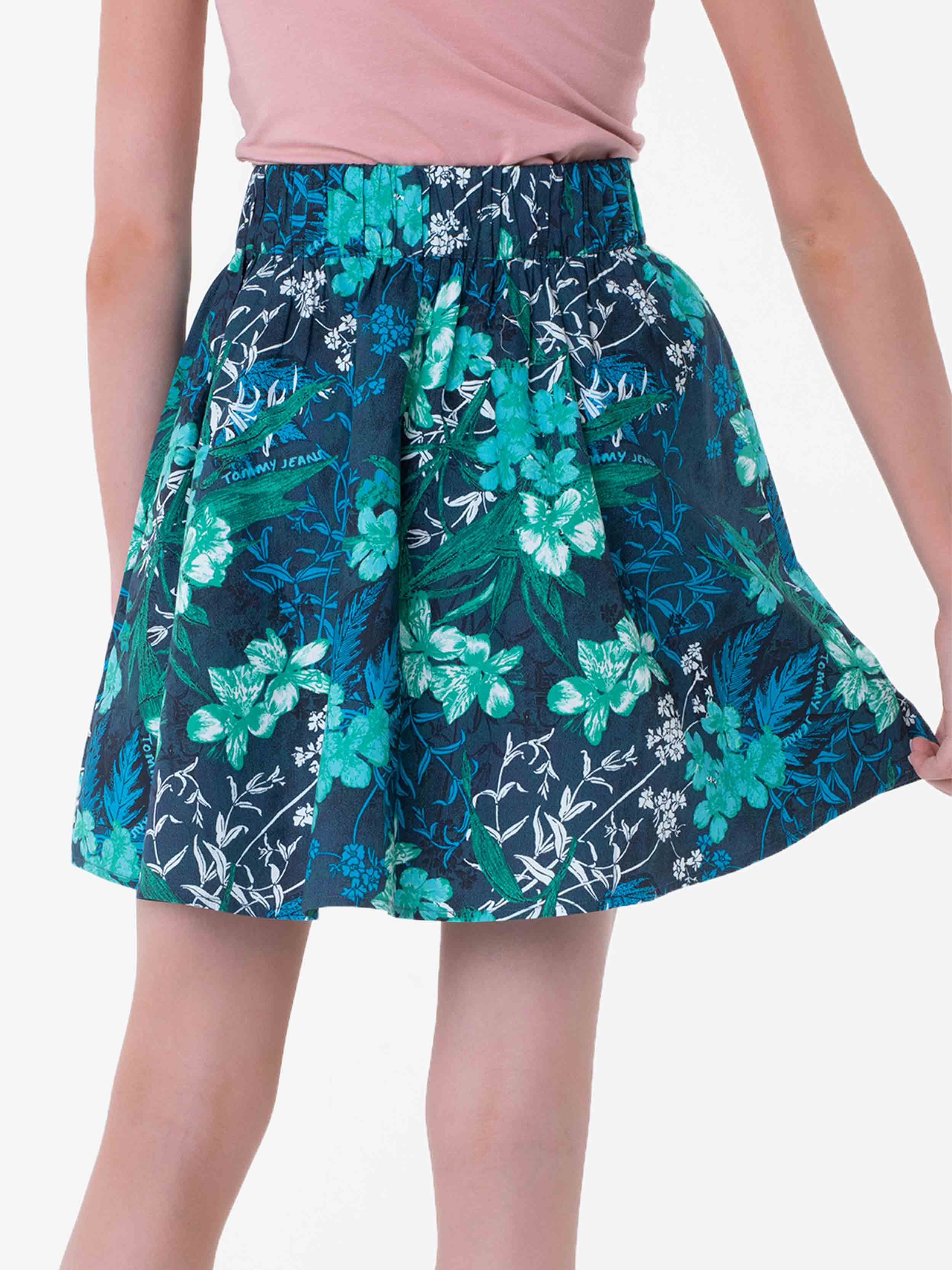 Tommy Hilfiger - Girls' Tropical Flower Skirt - Image 2