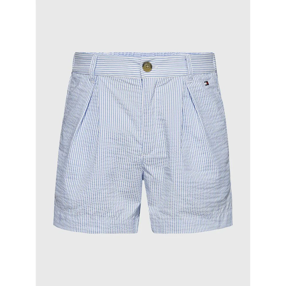 Tommy Hilfiger  - Girls -  Ithaca Stripe Shorts - Image 3