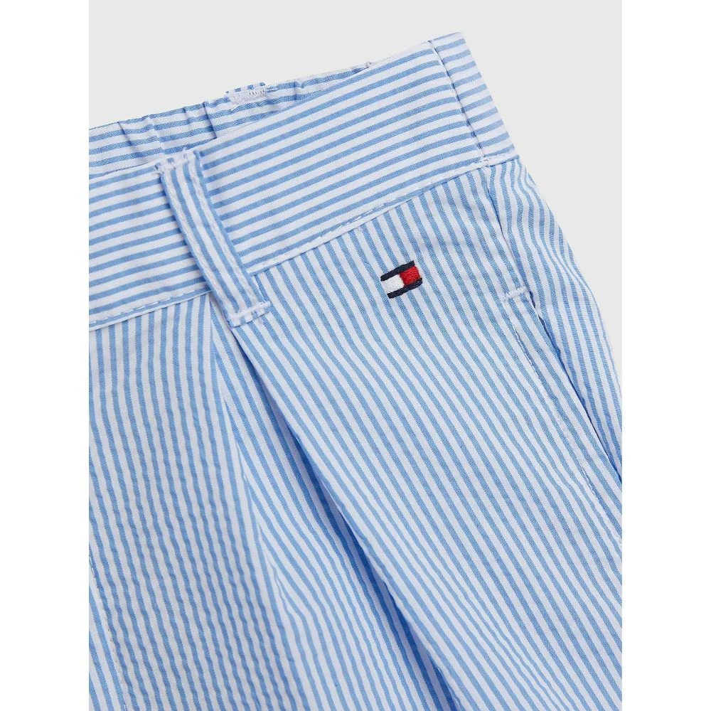 Tommy Hilfiger  - Girls -  Ithaca Stripe Shorts - Image 7