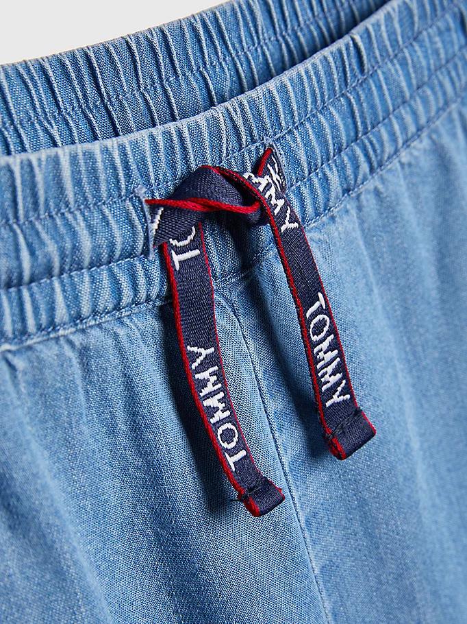 Tommy Hilfiger - Girls' Chambray Trousers Relaxed Fit - Image 3