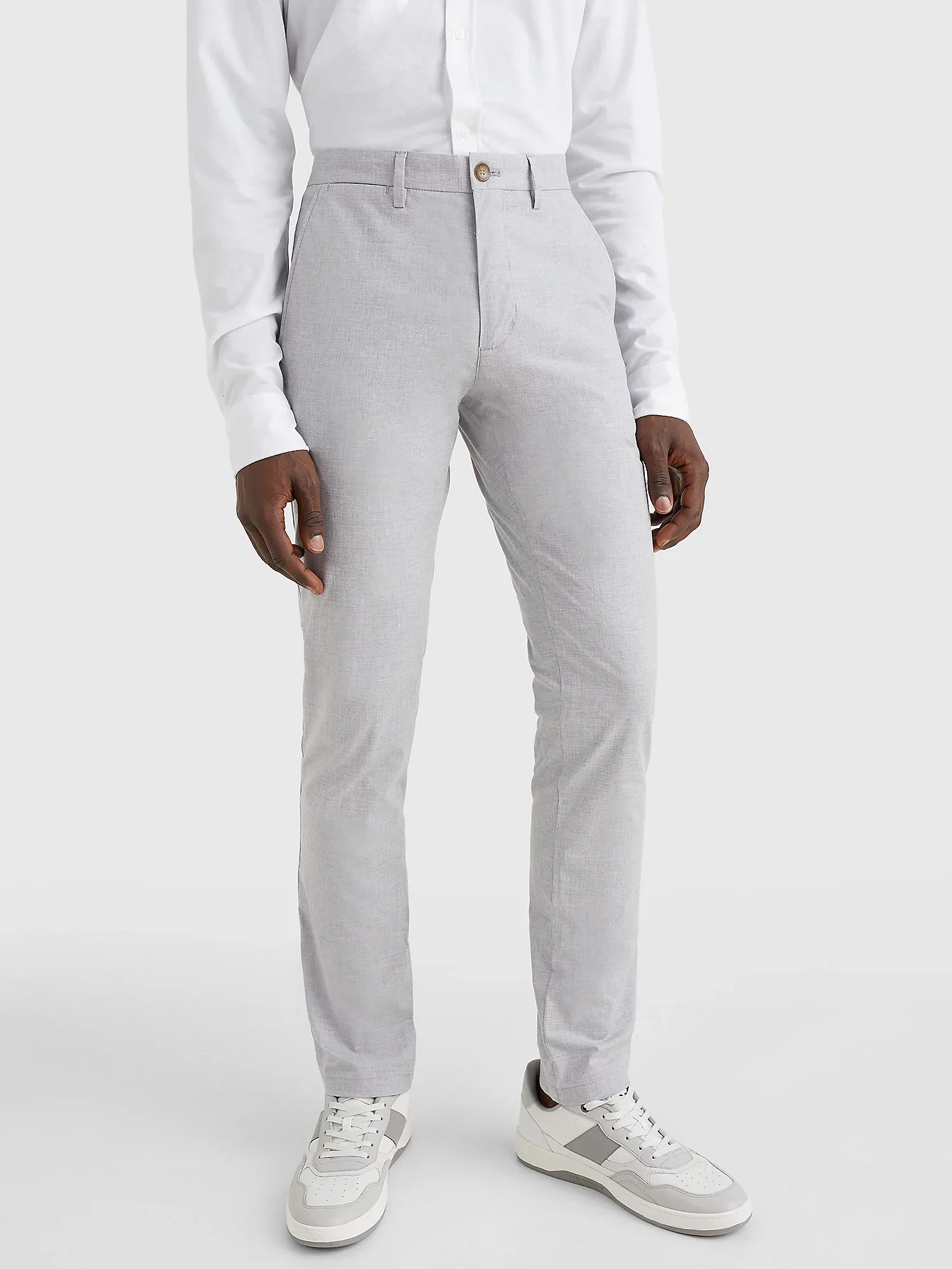 Tommy Hilfiger - Bleecker Wool Look Slim Fit Trousers - Image 4