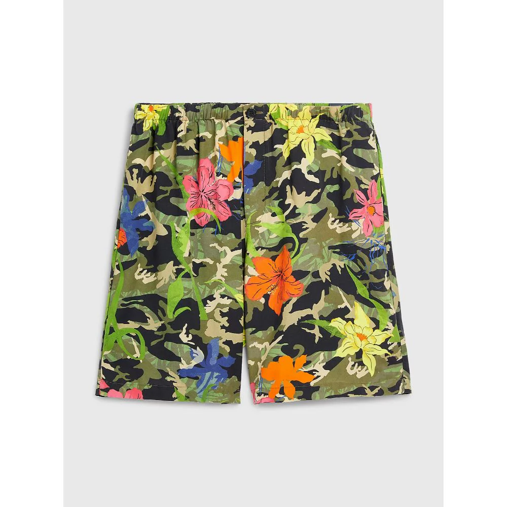 Tommy Hilfiger - Men's Hawaiian Lightweight Camo Print Shorts Relaxed Fit - Image 2